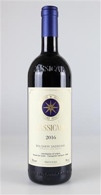 2016 Sassicaia Bolgheri Sassicaia DOC, Tenuta San Guido, Toskana, 100 Parker-Punkte - Die große Oster-Weinauktion powered by Falstaff