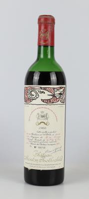 1966 Château Mouton Rothschild, Bordeaux, 92 Cellar Tracker-Punkte - Víno a lihoviny