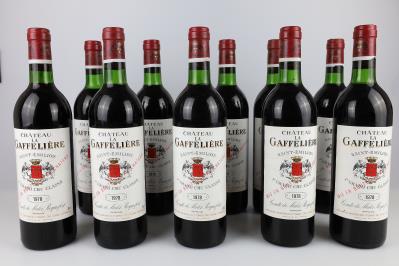 1978 Château La Gaffelière, Bordeaux, 91 Cellar Tracker-Punkte, 11 Flaschen - Vini e spiriti