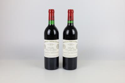 1983 Château Cheval Blanc, Bordeaux, 94 Cellar Tracker-Punkte, 2 Flaschen - Víno a lihoviny