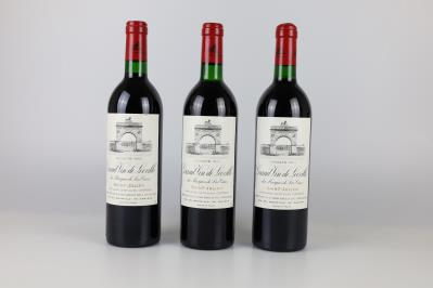 1985 Château Léoville Las Cases, Bordeaux, 96 Parker-Punkte, 3 Flaschen - Wines and Spirits
