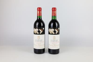 1986 Château Mouton Rothschild, Bordeaux, 100 Parker-Punkte, 2 Flaschen - Die große Herbst-Weinauktion powered by Falstaff