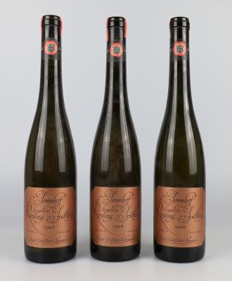 1986 Riesling Spätlese trocken, Weingut Jurtschitsch Sonnhof, Kamptal, 3 Flaschen - Die große Herbst-Weinauktion powered by Falstaff