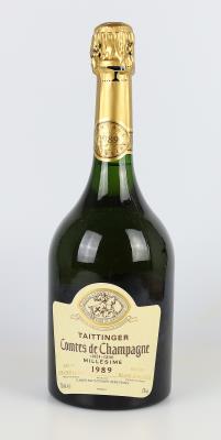 1989 Champagne Taittinger Comtes de Champagne Millésime Brut, Frankreich, 90 Falstaff-Punkte - Wines and Spirits