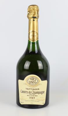 1989 Champagne Taittinger Comtes de Champagne Millésime Brut, Frankreich, 90 Falstaff-Punkte - Vini e spiriti