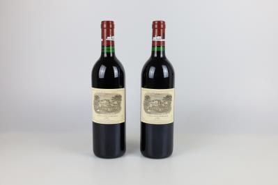 1989 Château Lafite-Rothschild, Bordeaux, 95 Parker-Punkte, 2 Flaschen - Víno a lihoviny