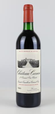 1990 Château Canon, Bordeaux, 93 Falstaff-Punkte - Víno a lihoviny