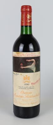 1990 Château Mouton Rothschild, Bordeaux, 92 Cellar Tracker-Punkte - Vini e spiriti