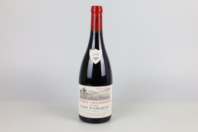 1990 Gevrey-Chambertin Premier Cru Lavaut Saint-Jacques AOC, Domaine Armand Rousseau, Burgund, 96 Wine Spectator-Punkte - Víno a lihoviny