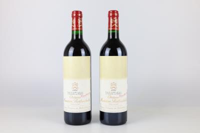 1993 Château Mouton Rothschild, Bordeaux, 90 Cellar Tracker-Punkte, 2 Flaschen - Wines and Spirits