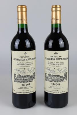 1994 Château La Mission Haut-Brion, Bordeaux, 92 Cellar Tracker-Punkte, 2 Flaschen - Vini e spiriti