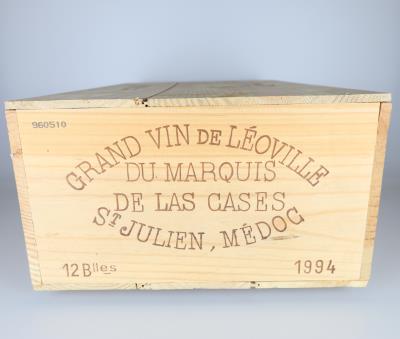 1994 Château Léoville Las Cases, Bordeaux, 91 Cellar Tracker-Punkte, 12 Flaschen, in OHK - Víno a lihoviny