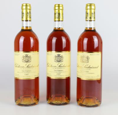 1997 Château Suduiraut, Bordeaux, 90 Cellar Tracker-Punkte, 3 Flaschen - Wines and Spirits