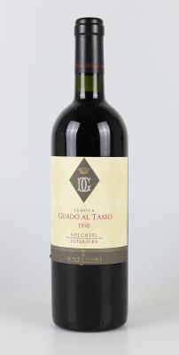 1998 Tenuta Guado al Tasso Bolgheri Superiore DOC, Marchesi Antinori, Toskana, 95 Wine Spectator-Punkte - Víno a lihoviny