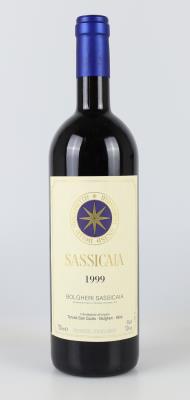 1999 Sassicaia Bolgheri DOC, Tenuta San Guido, Toskana, 93 Cellar Tracker-Punkte - Víno a lihoviny