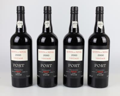 2000 Quinta do Noval Vintage Port DOC, Portugal, 96 Parker-Punkte, 4 Flaschen - Víno a lihoviny