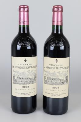 2003 Château La Mission Haut-Brion, Bordeaux, 94 Wine Spectator-Punkte, 2 Flaschen - Wines and Spirits