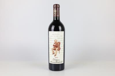 2003 Château Mouton Rothschild, Bordeaux, 94 Cellar Tracker-Punkte - Víno a lihoviny