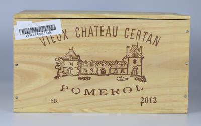 2012 Vieux Château Certan, Bordeaux, 95 Parker-Punkte, 6 Flaschen in OHK - Víno a lihoviny