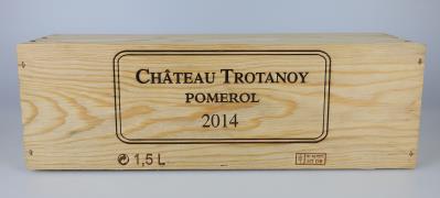 2014 Château Trotanoy, Bordeaux, 96 Falstaff-Punkte, Magnum in OHK - Vini e spiriti