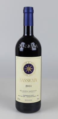 2014 Sassicaia Bolgheri Sassicaia DOC, Tenuta San Guido, Toskana, 94 Falstaff-Punkte - Víno a lihoviny