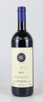 2015 Sassicaia Bolgheri Sassicaia DOC, Tenuta San Guido, Toskana, 99 Falstaff-Punkte - Wines and Spirits