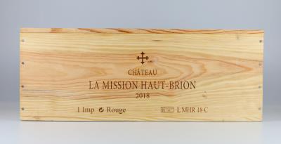 2018 Château La Mission Haut-Brion, Bordeaux, 99 Parker-Punkte, Imperiale in OHK - Die große Herbst-Weinauktion powered by Falstaff