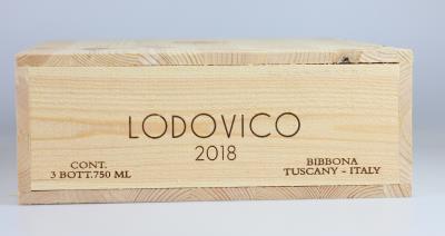 2018 Lodovico Toscana IGT, Lodovico Antinori Tenuta di Biserno, Toskana, 97 Falstaff-Punkte, 3 Flaschen, in OHK - Wines and Spirits