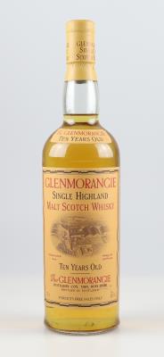 10 Years Old Single Highland Malt Scotch Whisky, Glenmorangie, Schottland, 0,7 l, in OVP - Víno a lihoviny