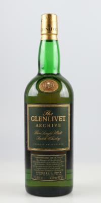 15 Years Old Archive Pure Single Malt Scotch Whisky, The Glenlivet, Schottland, Literflasche in OVP - Die große Oster-Weinauktion powered by Falstaff