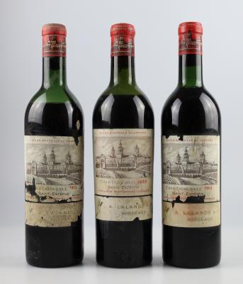 1953 Château Cos d'Estournel, Bordeaux, 93 Cellar Tracker-Punkte, 3 Flaschen - Wines and Spirits powered by Falstaff