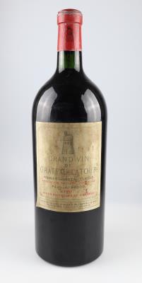 1961 Château Latour, Bordeaux, 100 Falstaff-Punkte, Jeroboam - Die große Oster-Weinauktion powered by Falstaff