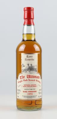 1974 Rare Ayrshire Single Malt Scotch Whisky, The Ultimate, Schottland, 0,7l - Víno a lihoviny