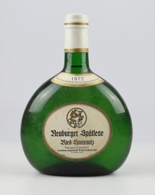 1977 Neuburger Spätlese Ried Haussatz, Weingut Kollwentz, Burgenland, 0,7 l Bochsbeutelflasche - Die große Oster-Weinauktion powered by Falstaff