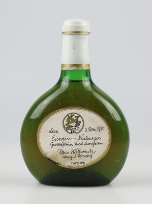 1980 Neuburger Ried Langrain Eiswein, Weingut Kollwentz, Burgenland, halbe Bouteille - Víno a lihoviny