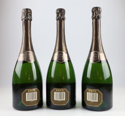 1982 Champagne Krug Vintage Brut, 96 Parker-Punkte, 3 Flaschen