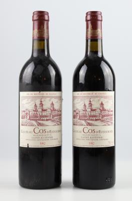 1982 Château Cos d'Estournel, Bordeaux, 95 Parker-Punkte, 2 Flaschen - Vini e spiriti