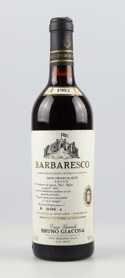 1983 Barbaresco DOCG, Casa Vinicola Bruno Giacosa, Piemont - Víno a lihoviny