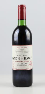 1983 Château Lynch-Bages, Bordeaux, 91 Cellar Tracker-Punkte, in OHK - Víno a lihoviny