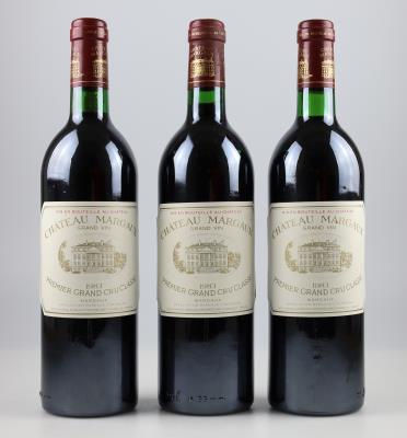 1983 Château Margaux, Bordeaux, 96 Parker-Punkte, 3 Flaschen - Víno a lihoviny