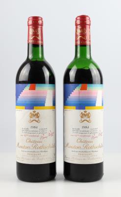 1984 Château Mouton Rothschild, Bordeaux, 89 Cellar Tracker-Punkte, 2 Flaschen - Víno a lihoviny