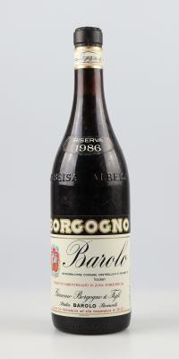 1986 Barolo Riserva DOCG, Giacomo Borgogno e Figli, Piemont - Vini e spiriti