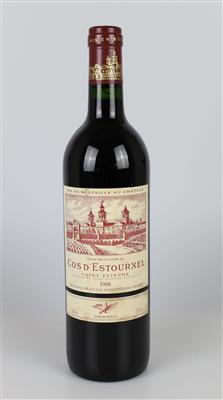 1988 Château Cos d'Estournel, Bordeaux, 92 Cellar Tracker-Punkte - Vini e spiriti