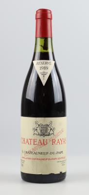 1989 Châteauneuf-du-Pape AOC, Château Rayas, Rhône, 97 Parker-Punkte - Vini e spiriti