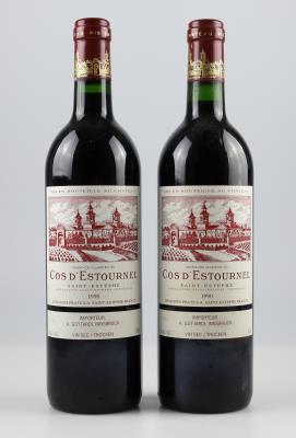 1990 Château Cos d'Estournel, Bordeaux, 95 Parker-Punkte, 2 Flaschen - Die große Oster-Weinauktion powered by Falstaff