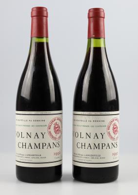 1990 Volnay Premier Cru Champans AOC, Domaine Marquis d’Angerville, Burgund, 90 Cellar Tracker-Punkte, 2 Flaschen - Wines and Spirits powered by Falstaff