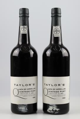 1991 Taylor’s Quinta de Vargellas Vintage Port DOC, Portugal, 95 Parker-Punkte, 0,75 l, 2 Flaschen - Víno a lihoviny