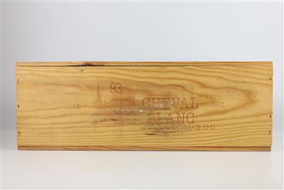 1993 Château Cheval Blanc, Bordeaux, 92 Falstaff-Punkte, Jeroboam in OHK - Víno a lihoviny