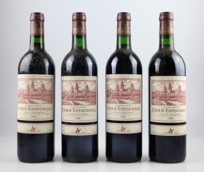 1995 Château Cos d'Estournel, Bordeaux, 95 Parker-Punkte, 4 Flaschen - Víno a lihoviny