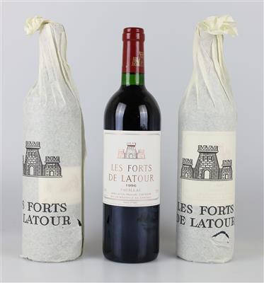 1996 Le Forts de Latour, Bordeaux, 92 Cellar Tracker-Punkte, 3 Flaschen - Víno a lihoviny